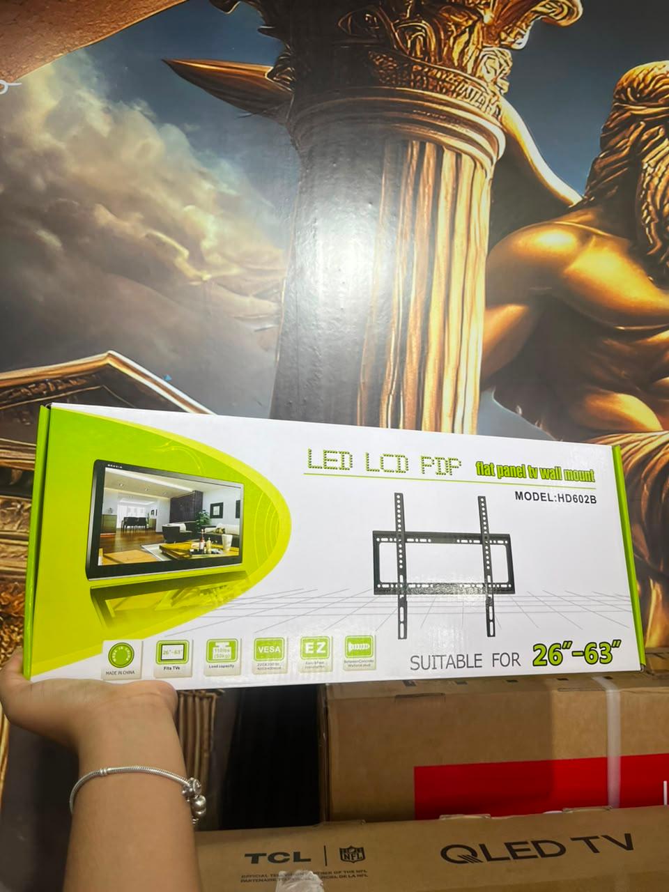 BASE FIJA DE TELEVISOR BEND LED-LCD-PDP 26-63 PULGADAS YUYAX