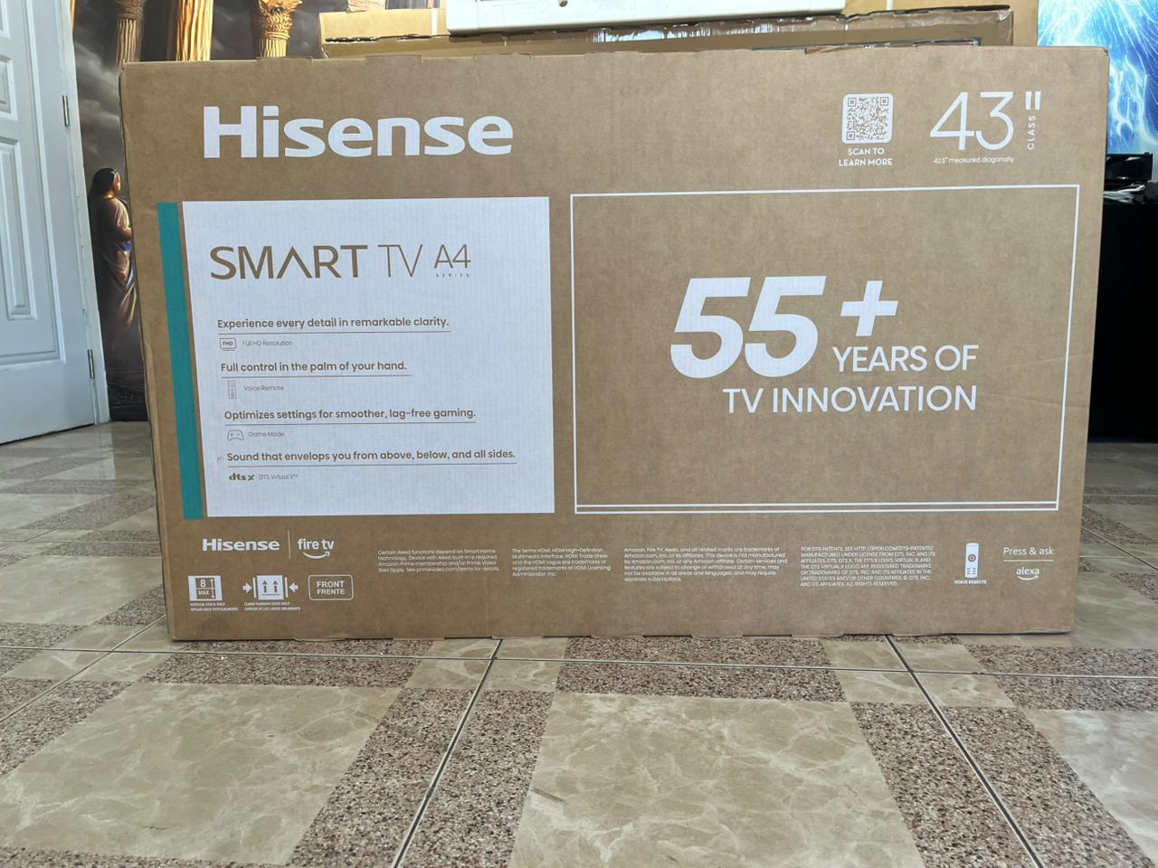 Hisense 43A4 Full HD Smart Fire TV