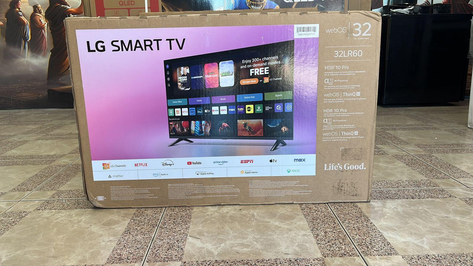 LG - 32" Clase LR60 Series HD HDR Smart webOS TV