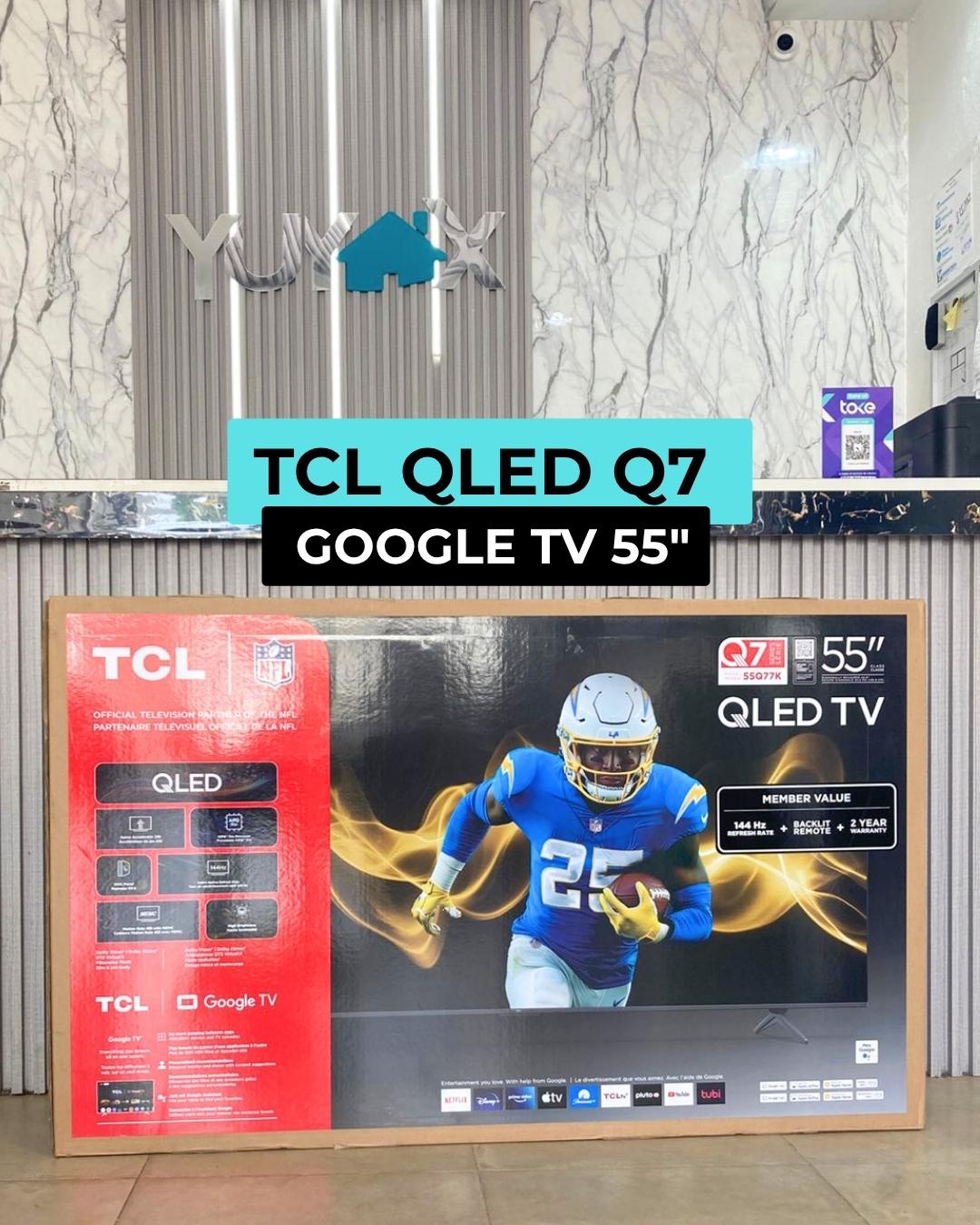 TELEVISOR TCL 55Q77k QLED GOOGLE TV 55